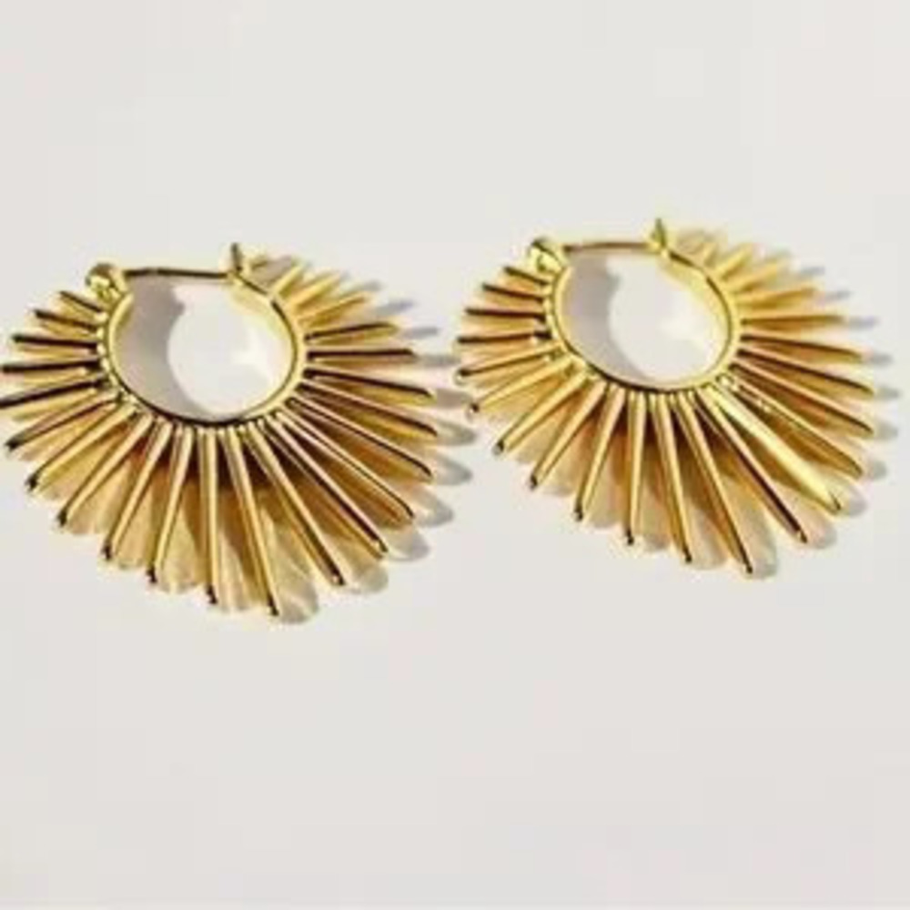 Classic New Sunshine Gold Earrings
